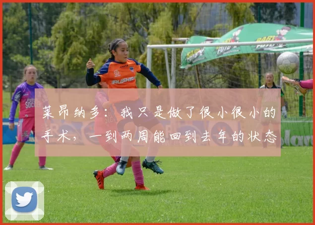 莱昂纳多：我只是做了很小很小的手术，一到两周能回到去年的状态